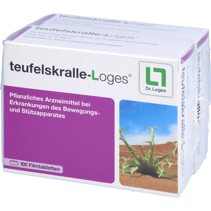 teufelskralle-Loges Tabletten bei Erkrankungen des Bewegungs- und Stützapparates, 200 pc Tablettes