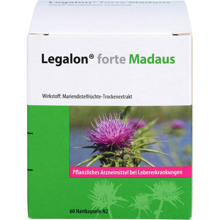 Legalon forte Madaus Hartkapseln bei Lebererkrankungen, 60 pc Capsules