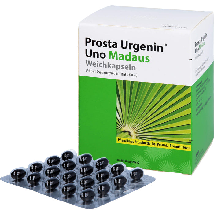 Prosta Urgenin Uno Madaus 320 mg, Weichkapseln, 120 pc Capsules