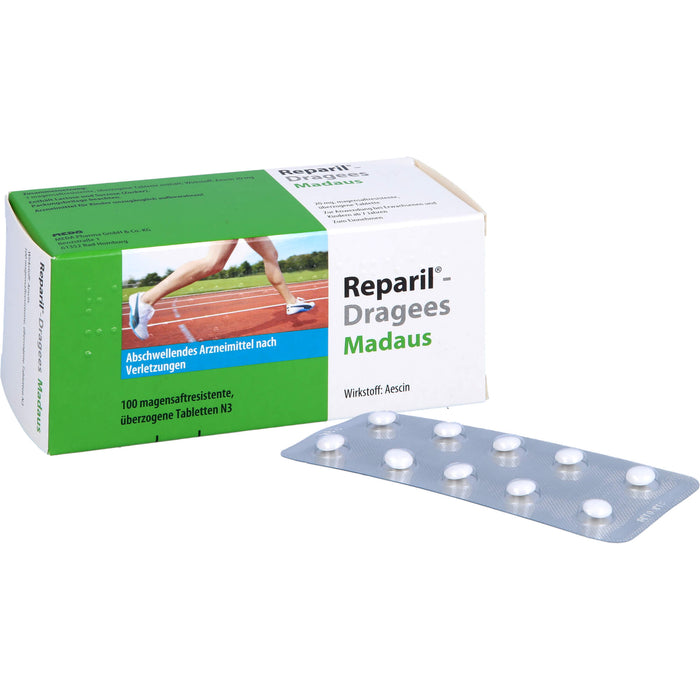 Reparil-Dragees Madaus 20 mg, magensaftresistente, überzogene Tablette, 100 pcs. Tablets