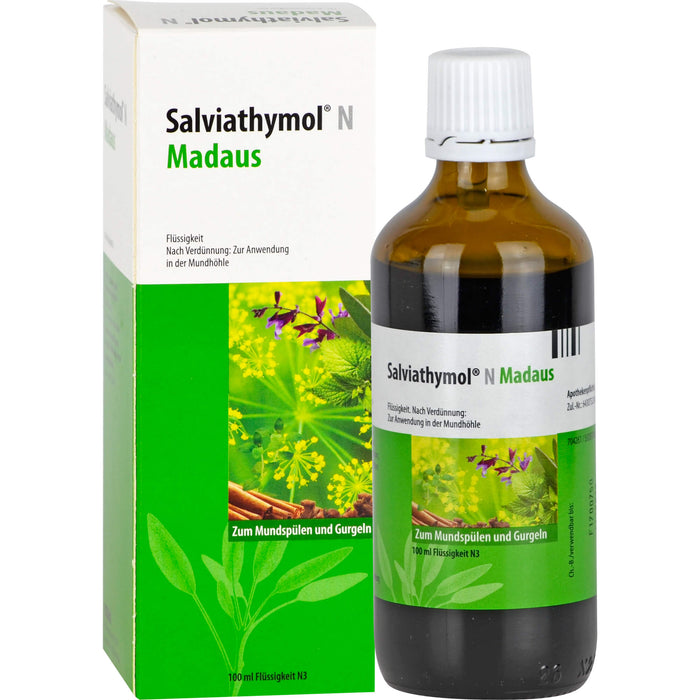 Salviathymol N Madaus Flüssigkeit, 100 ml Lösung