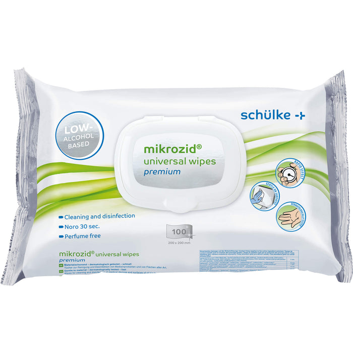 Schülke mikrozid universal wipes zur Desinfektion von Medizinprodukten und Flächen aller Art, 1 pc Tissus