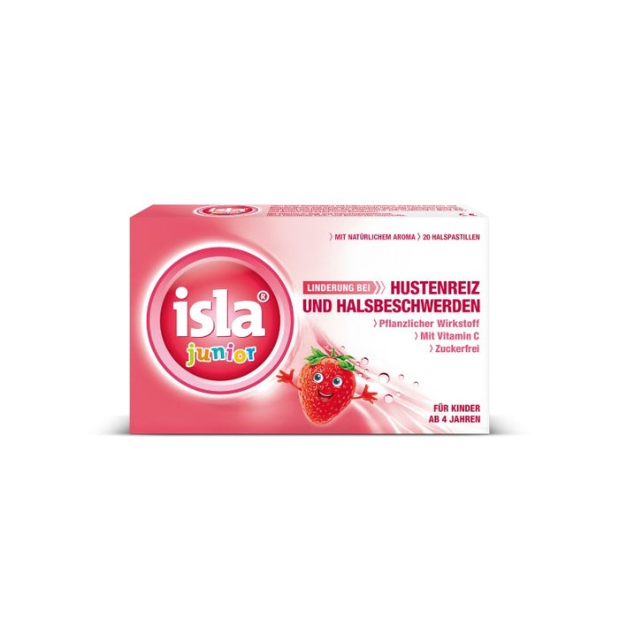 isla junior Halspastillen, 20 pcs. Pastilles