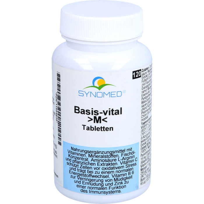 SYNOMED Basis-vital M Tabletten, 120 pcs. Tablets