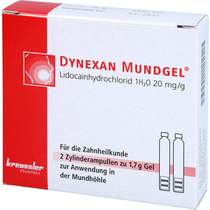 DYNEXAN Mundgel, 2% Gel, 2X1.7 g GEL