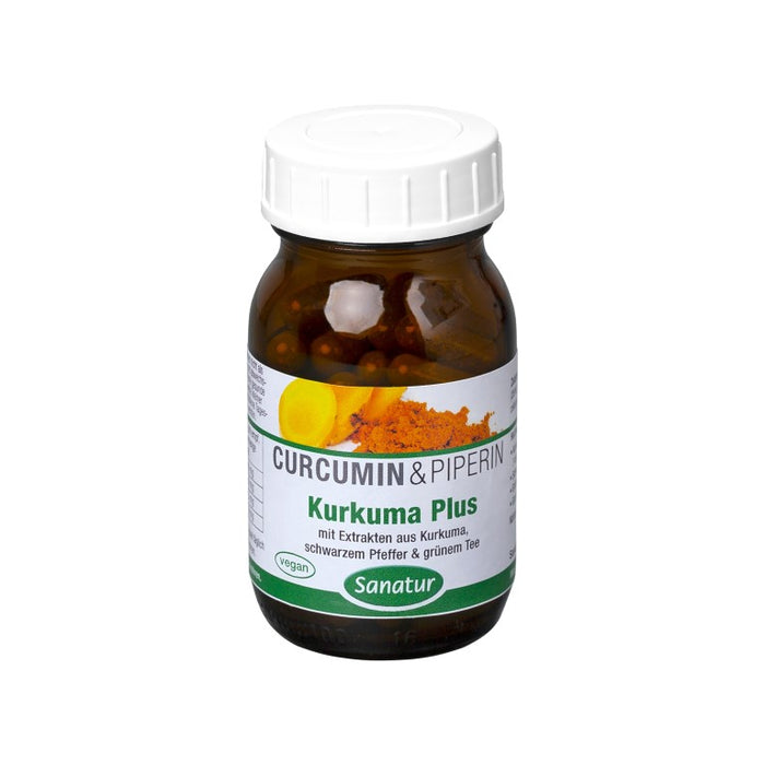 Sanatur Kurkuma Plus Kapseln, 60 pcs. Capsules