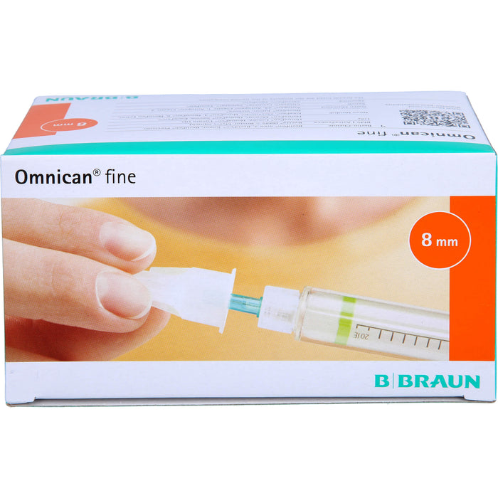 OMNICAN fine Pen Kanüle 31 G 0,25x8mm, 100 St KAN