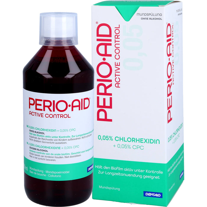 Perio-Aid Active Control Mundspülung, 500 ml Lösung