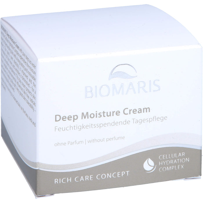 BIOMARIS Deep Moisture Cream ohne Parfum, 50 ml CRE