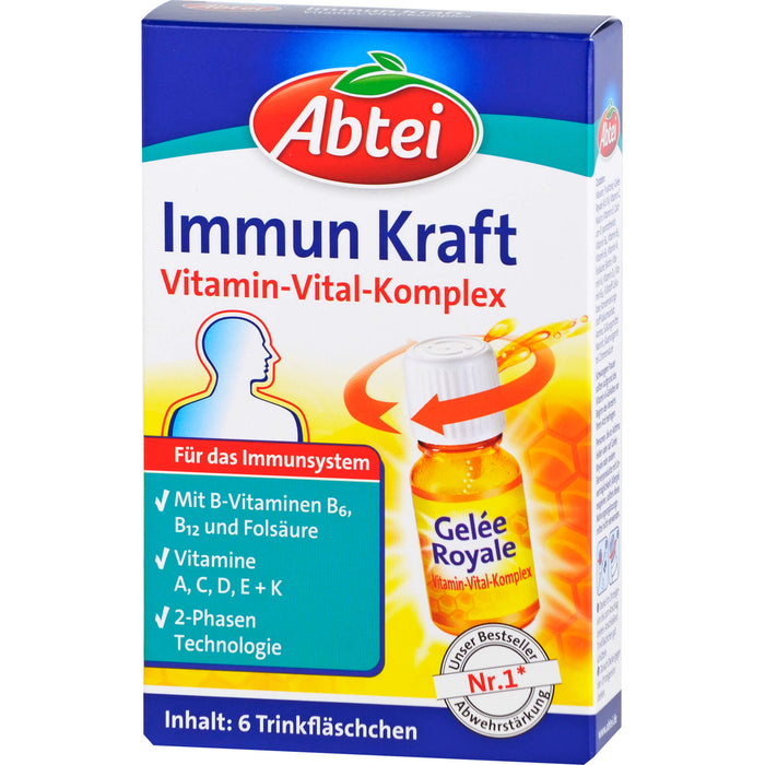 Abtei Immun Kraft Vitamin-Vital-Komplex Trinkampullen, 5 pc Ampoules