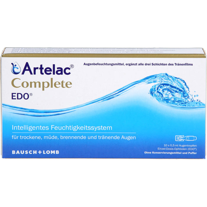 Artelac Complete Augentropfen EDO, 10 pcs. Single-dose pipettes