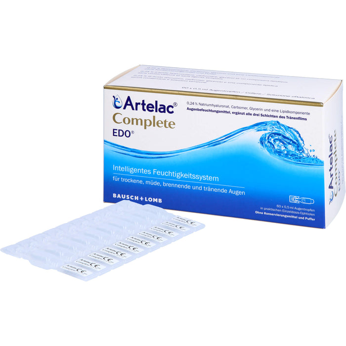 Artelac Complete Augentropfen EDO, 60 pcs. Single-dose pipettes