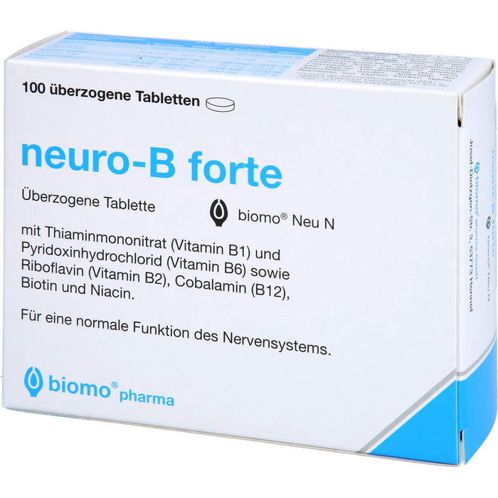 biomo neuro-B forte Tabletten, 100 pcs. Tablets