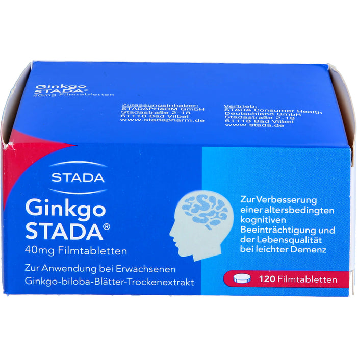 Ginkgo STADA 40 mg Filmtabletten, 120 St FTA