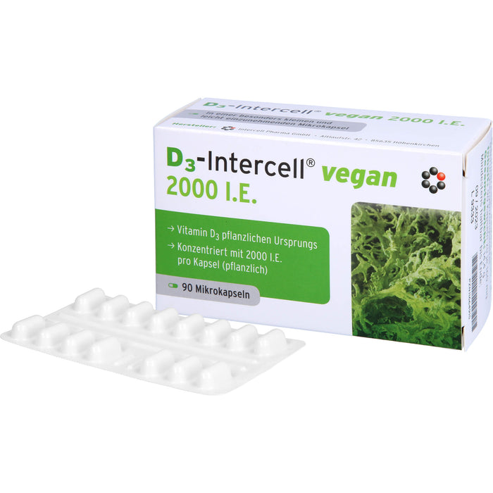 D3-Intercell Vegan 2,000 I.E., 90 St KAP