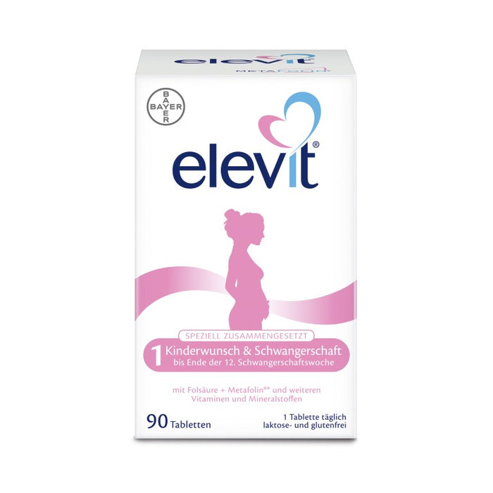 elevit 1 Kinderwunsch & Schwangerschaft Tabletten, 90 St. Tabletten