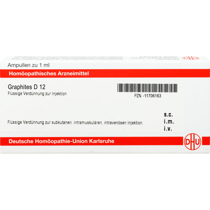 Graphites D12 DHU Ampullen, 8 St. Ampullen