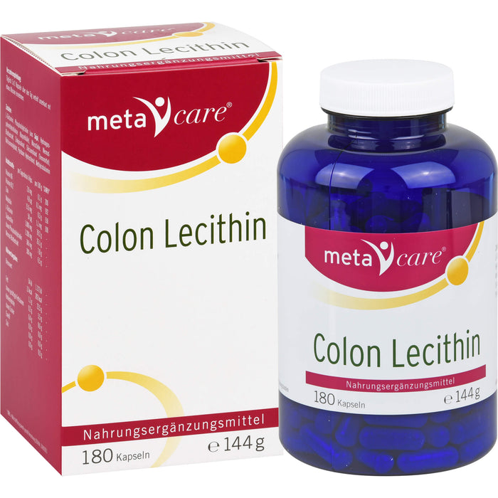 metacare Colon Lecithin Kapseln, 180 St. Kapseln