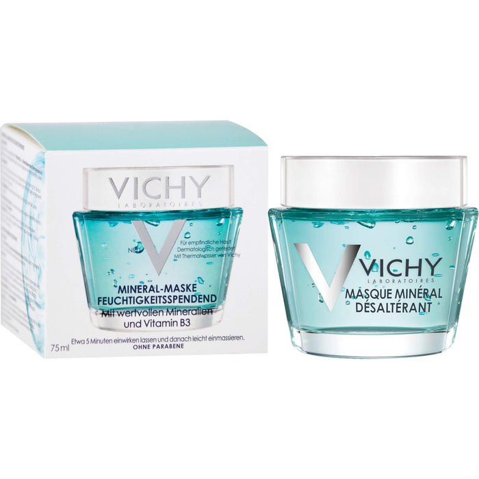 Vichy Feuchtigkeitsp. Maske, 75 ml Creme