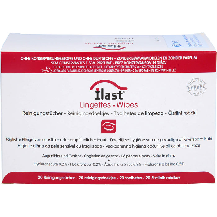 ilast Wipes, 20 St. Tücher