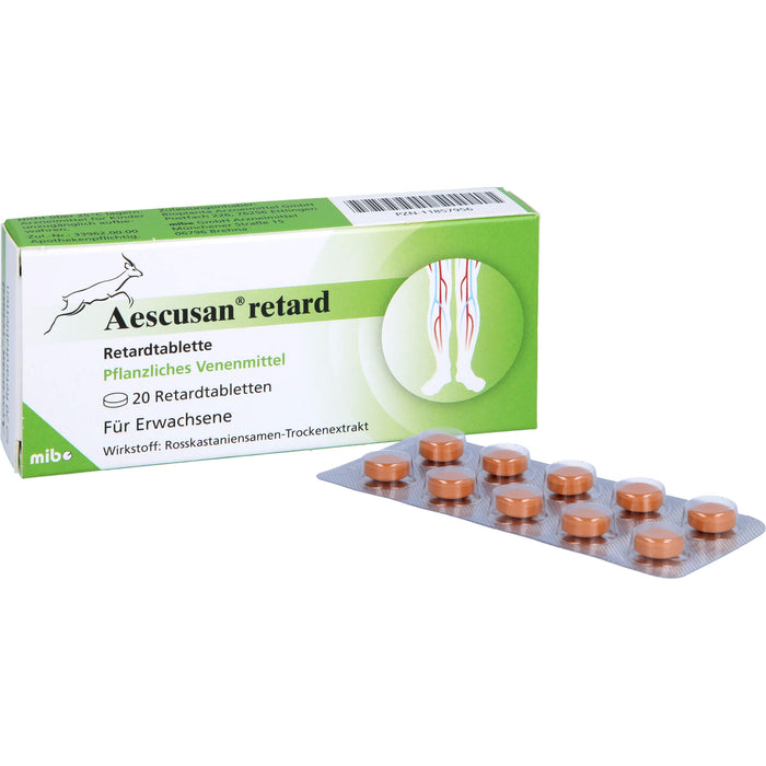 Aescusan retard, Retardtabletten, 20 St RET