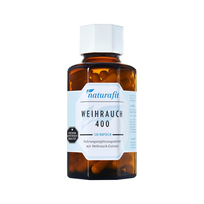 naturafit Weihrauch 400 Kapseln, 120 pc Capsules