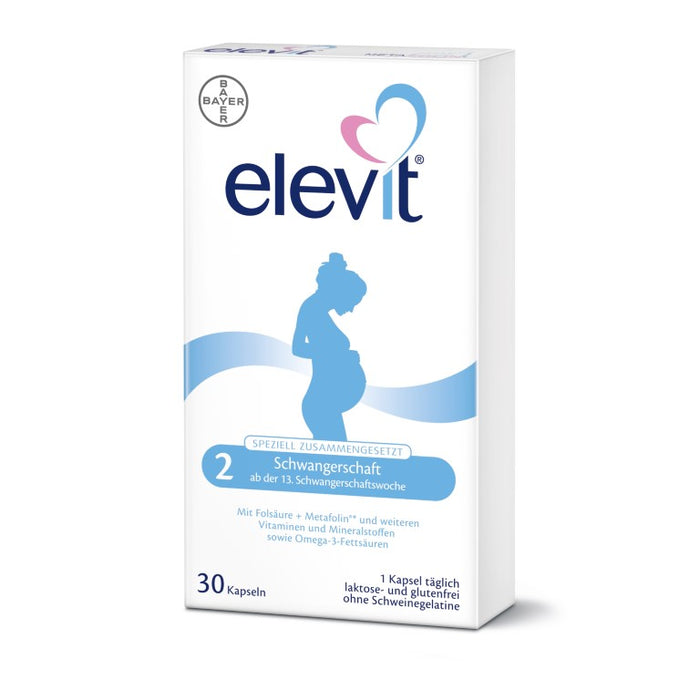 elevit 2 Schwangerschaft Kapseln, 30 pc Capsules