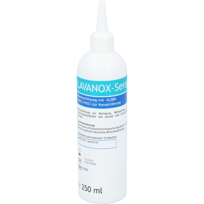 LAVANOX Wundspüllösung zur Reinigung und Infektionsprophylaxe bei Wunden, 250 ml Solution