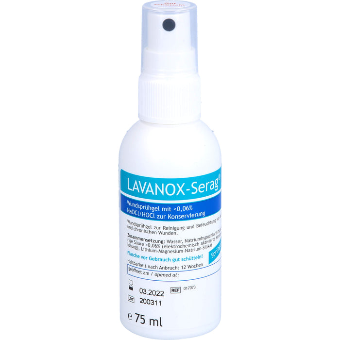 LAVANOX Wundsprühgel (Hydrogel), 75 ml GEL