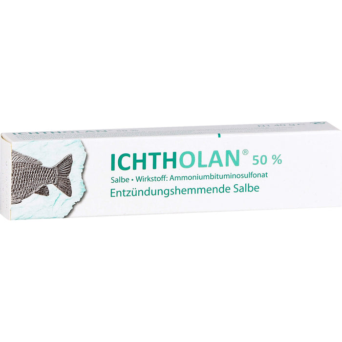 ICHTHOLAN 50% entzündungshemmende Salbe Reimport Orifarm, 40 g Ointment