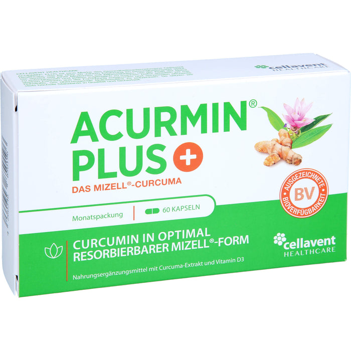 ARCUMIN PLUS+ Das Mizell-Curcuma Kapseln, 60 pcs. Capsules