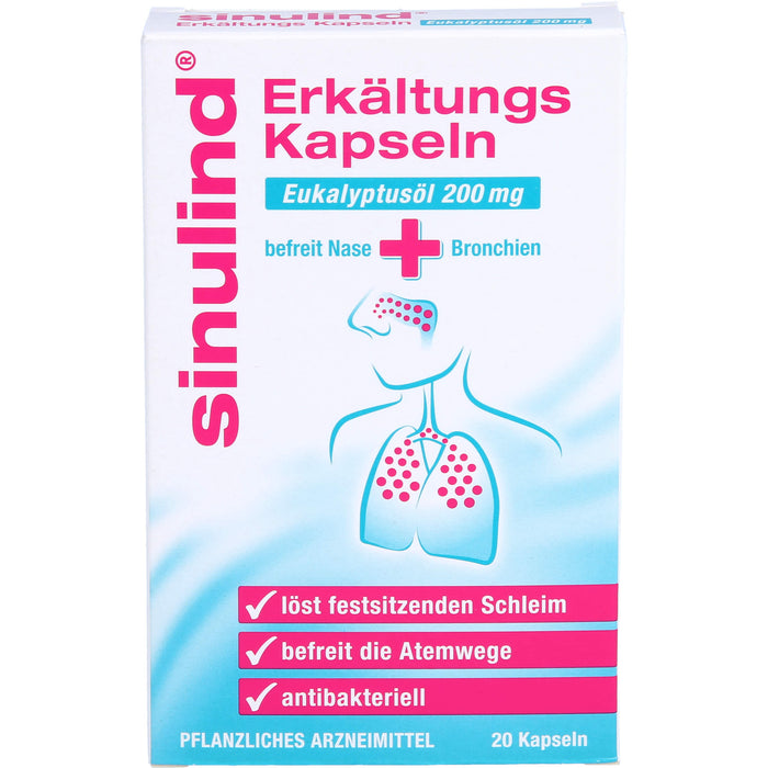 sinulind Erkältungs Kapseln, 20 pcs. Capsules