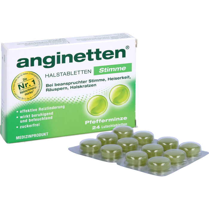 anginetten Stimme, 24 pcs. Tablets