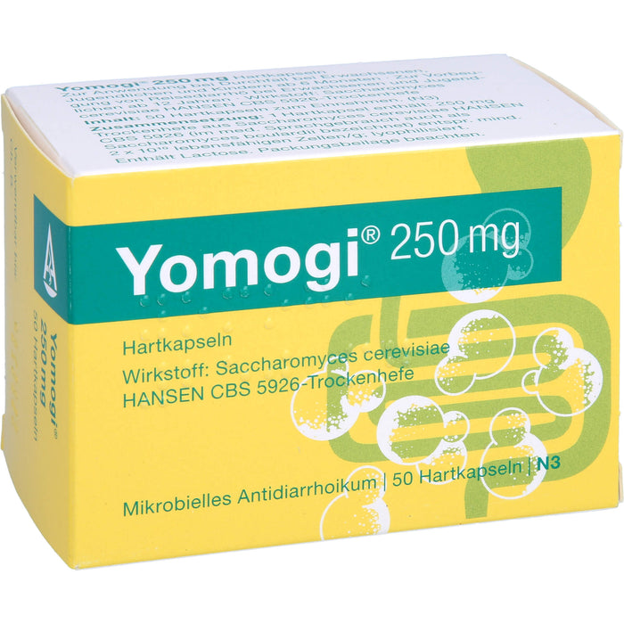 Yomogi 250 mg Hartkapseln mikrobielles Antidiarrhoikum, 50 St. Kapseln