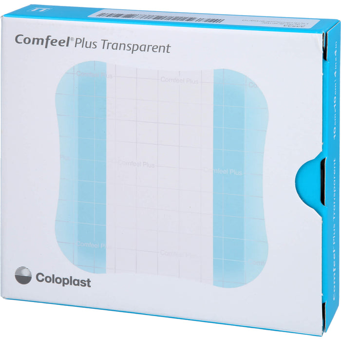 Comfeel Plus Transparent Hydrokolloidverband 10 x 10 cm, 10 St. Wundauflagen