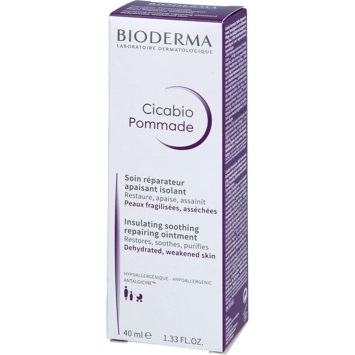 BIODERMA Cicabio Pommade Wundpflege Salbe, 40 ml Salbe