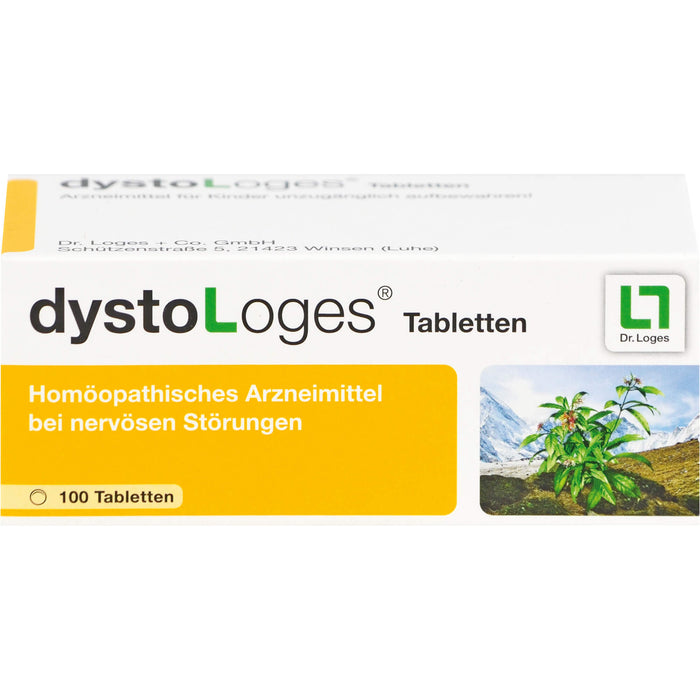 dystoLoges Tabletten bei nervösen Störungen, 100 pcs. Tablets