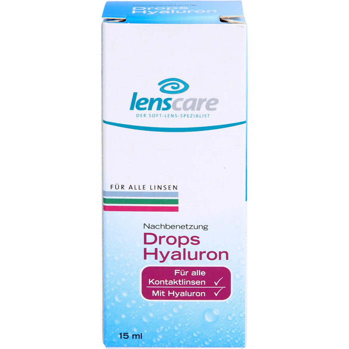 Lenscare Drops Hyaluron, 15 ml LOE