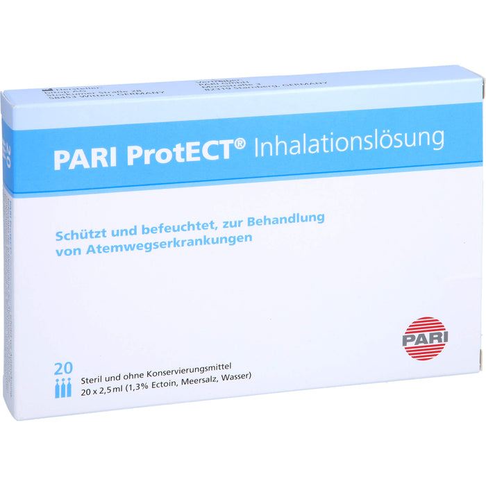 PARI ProtECT Inhalationslösung mit Ectoin 10x2,5ml, 50 ml Solution