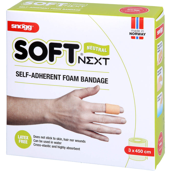 SOFT NEXT selbsthaftender Verband 3cmx4,5m, 1 St. Binde