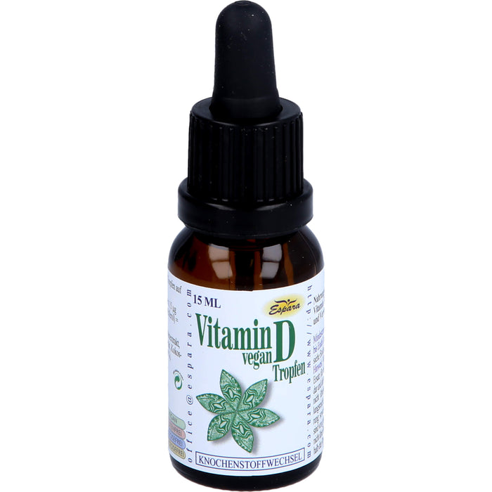 Vitamin D-Tropfen vegan, 15 ml TRO