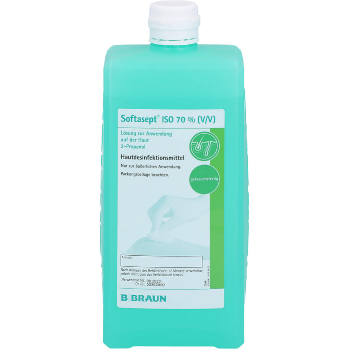 Softasept ISO 70%, 1000 ml LOE