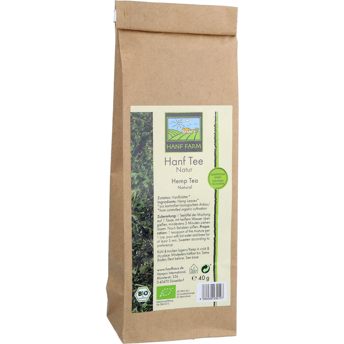 Hanf Tee Natur BIO, 40 g TEE