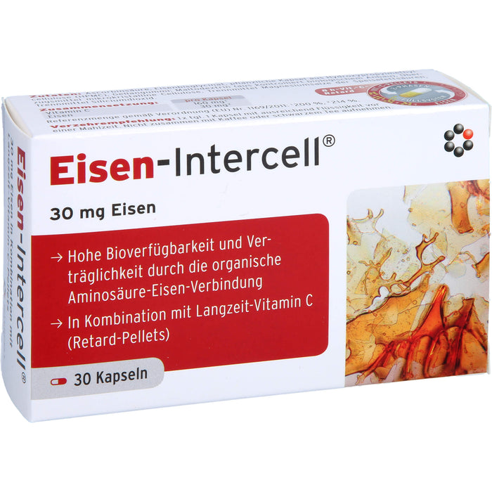 Eisen-Intercell Kapseln, 30 pcs. Capsules