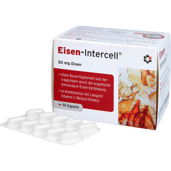 Eisen-Intercell 30 mg Kapseln, 90 pc Capsules