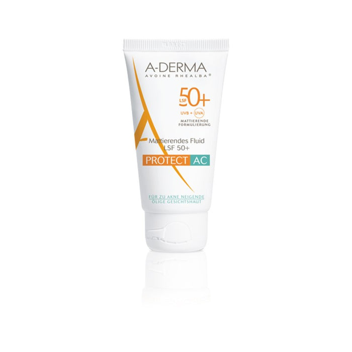 A-DERMA PROTECT AC SPF 50+ Mattierendes Fluid, 40 ml Creme