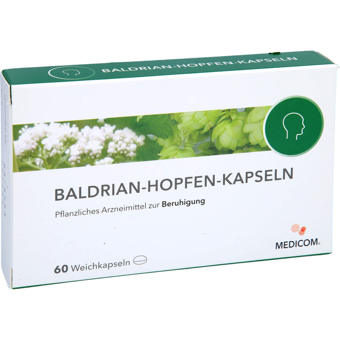 Baldrian-Hopfen-Kapseln, 60 St WKA