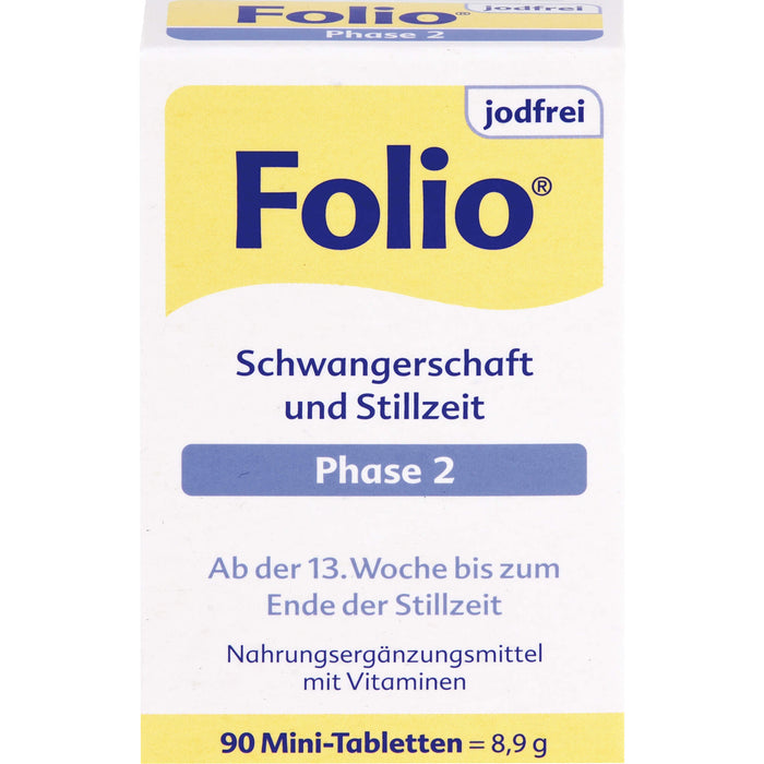 Folio jodfrei Phase 2 Mini-Tabletten, 90 St. Tabletten