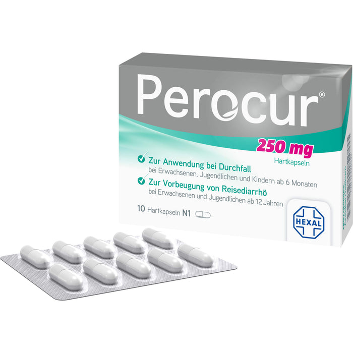 Perocur 250 mg Hartkapseln, 10 St. Kapseln