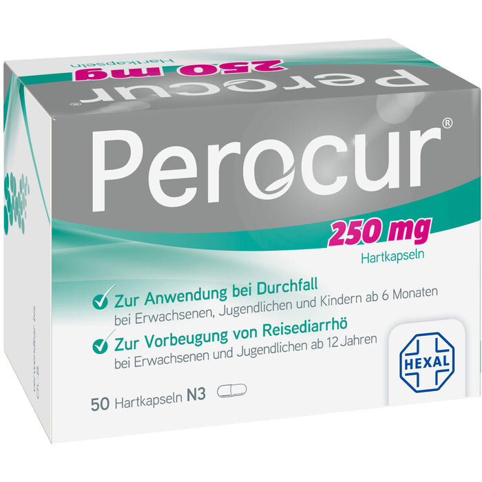 Perocur 250 mg Hartkapseln, 50 pcs. Capsules